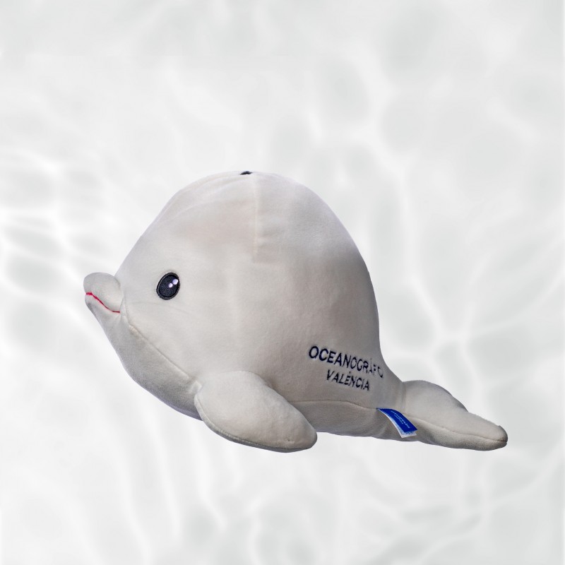 Peluche Beluga Oceanogràfic