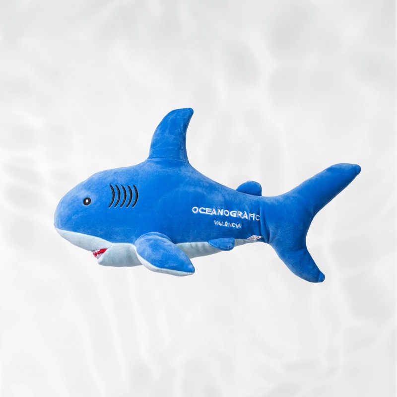Peluche Tiburón Oceanogràfic Azul